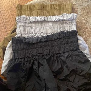 Free people high waisted shorts (all 3 sold together)